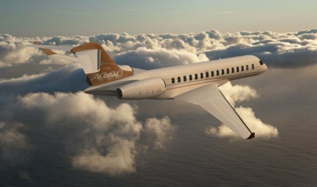 Jet privé Global 8000 Bombardier