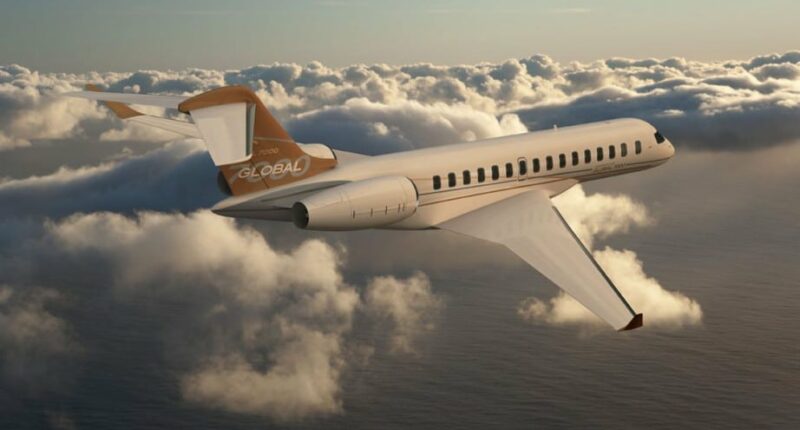 Global 8000: noleggio di jet privati