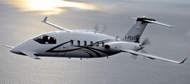 King Air 100 interior