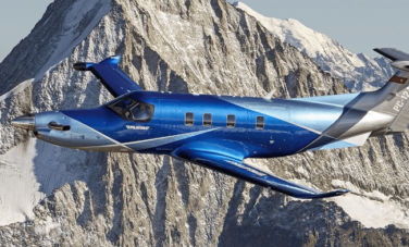 Pilatus PC12 NGX en vol