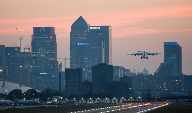 approche aéroport londres