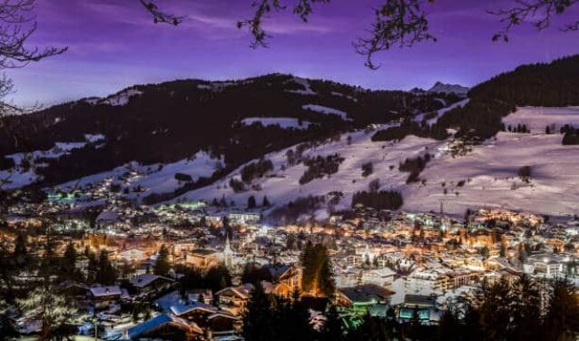 Megeve, station de ski en France