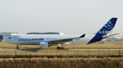 Airbus A330-200F cargo jet