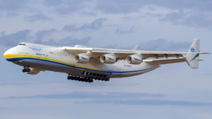 Antonov An-225 cargo plane for rent