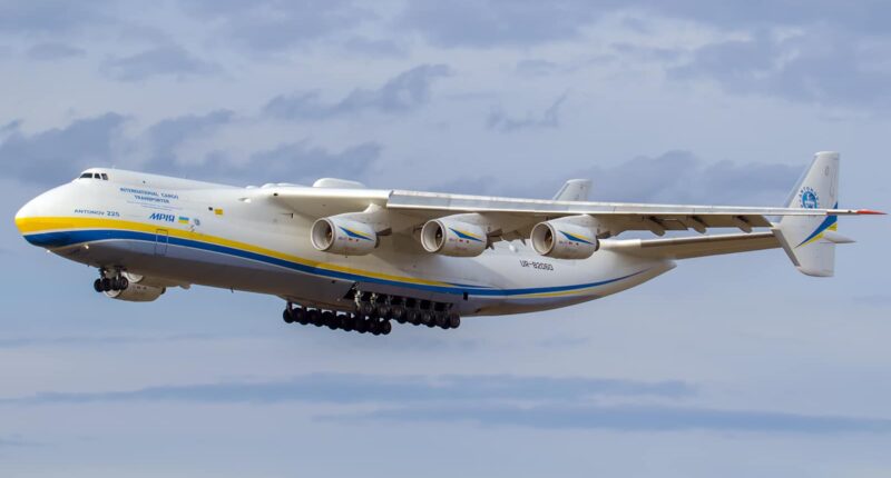 Antonov An-225 cargo plane for rent