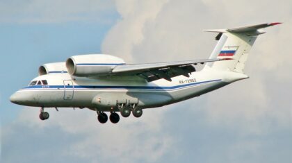 Louer un Antonov An-72 bimoteur