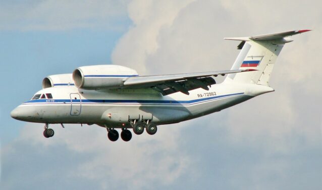 Louer un Antonov An-72 bimoteur