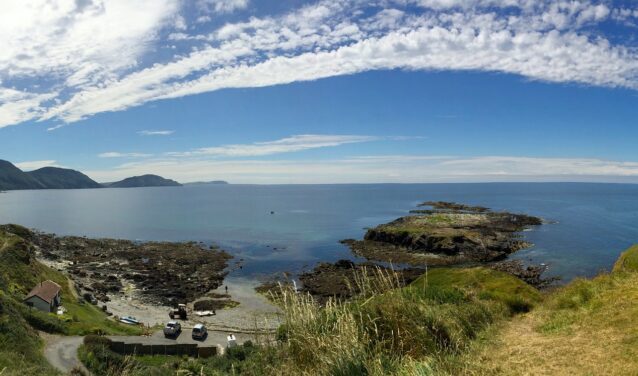 Ile de Man Ronaldsway : paysages côtiers pittoresques.