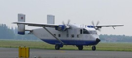 Jet privé - Sièges vides dans la cabine Metro III.