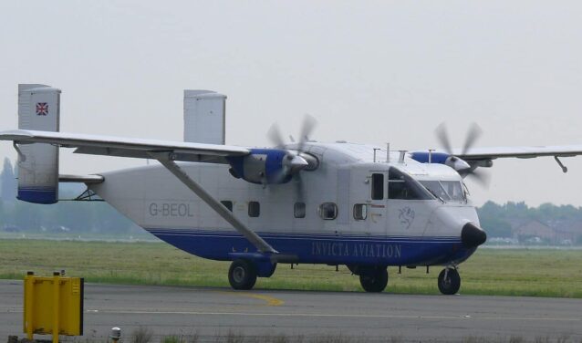 SC.7 Skyvan au décollage