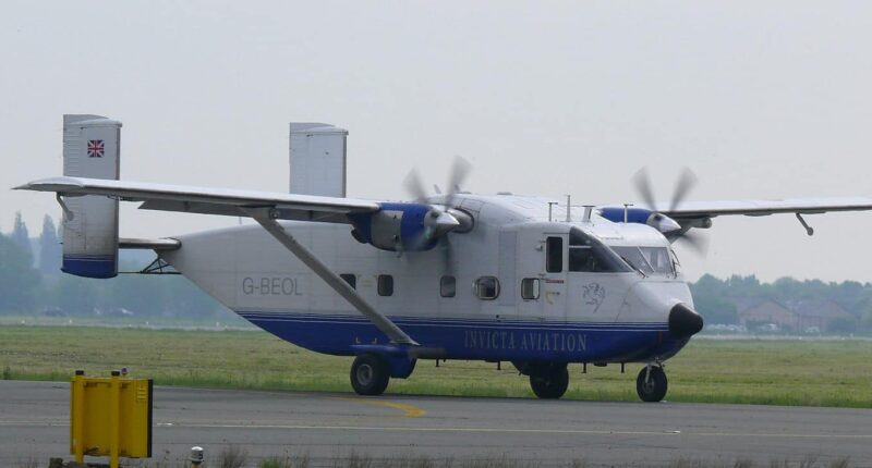 SC.7 Skyvan au décollage