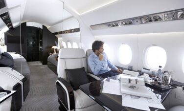 Falcon 6X vue intérieure