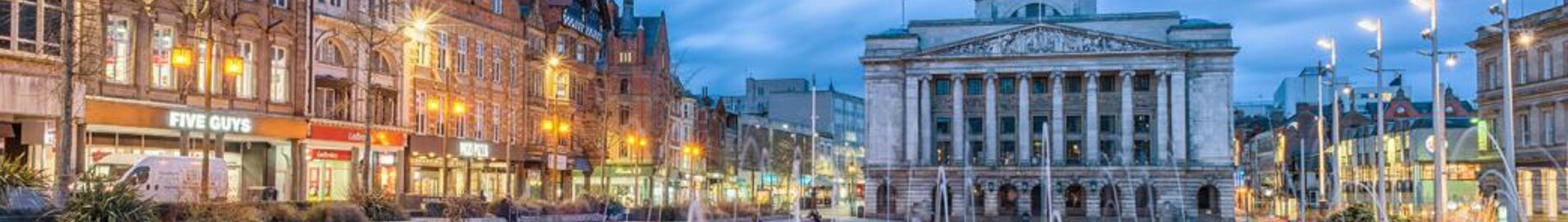 Nottingham East Midlands: noleggio di jet privati 