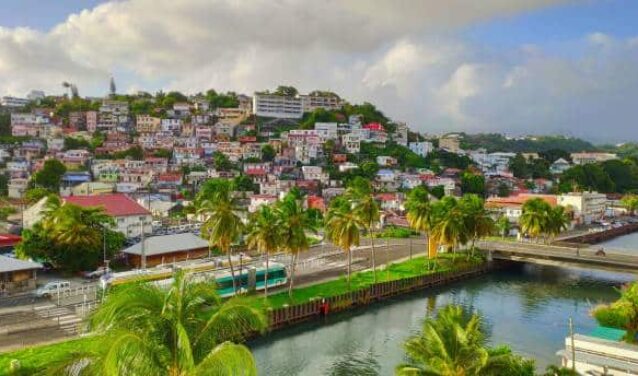 ville colorée de Fort-de-France en Martinique