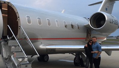 Quali calciatori hanno un jet privato?