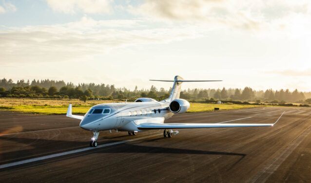 Gulfstream G600 sur la piste