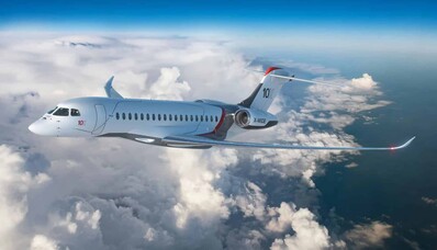 Dassault Aviation lancia il Falcon 10X, il suo jet privato più potente