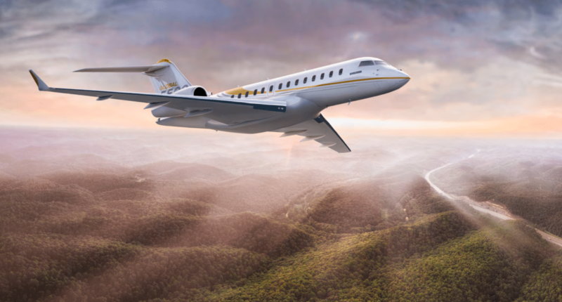 Global 5500 : noleggio jet privato 