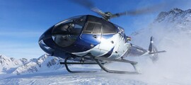 Hélicoptère Dauphin AS 365 intérieur