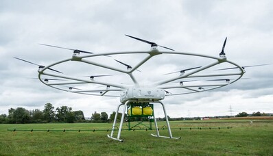 Il VoloDrone spera di rivoluzionare il mondo del trasporto agricolo