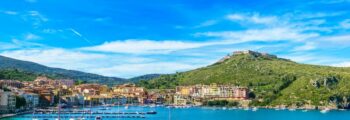 Porto Ercole, vue pittoresque du port.