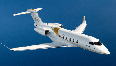 Il nuovo business jet Challenger 3500 di Bombardier