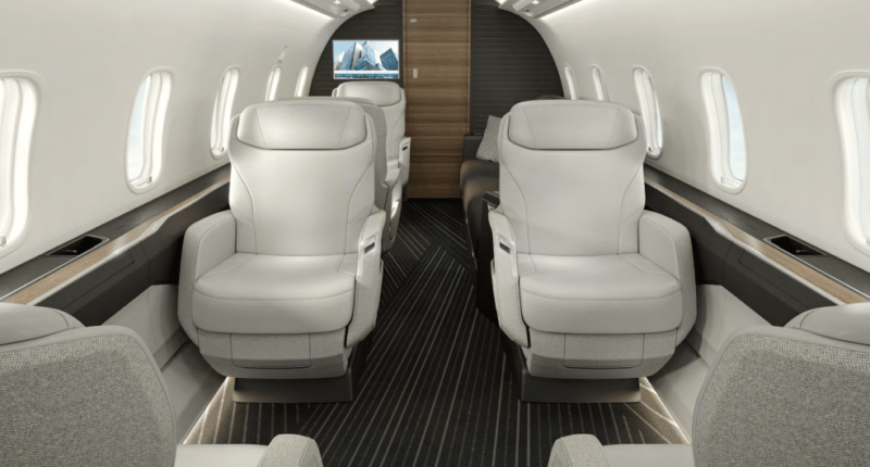 Jet privato Challenger 3500 Bombardier : noleggio jet privato