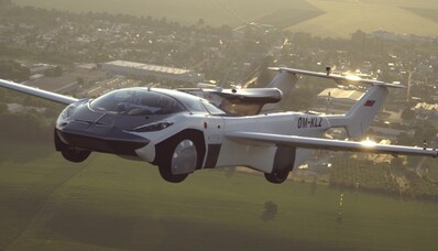 AirCar: l’auto volante slovacca certificata come rivoluzionaria