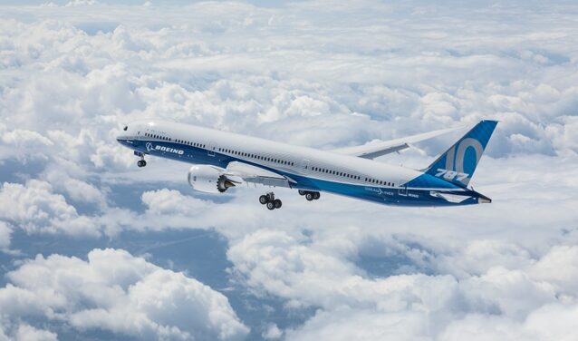 Boeing 787 Dreamliner en vol