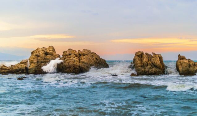 mer et rochers Preveza