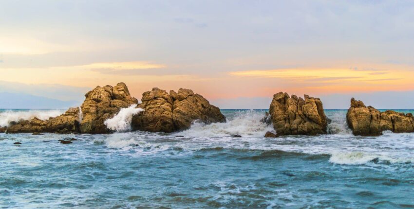 mer et rochers Preveza