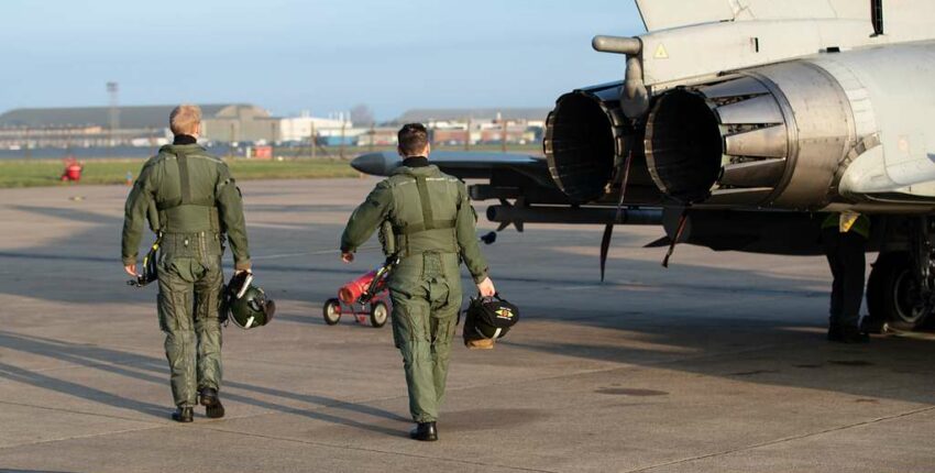 RAF pilots Coningsby