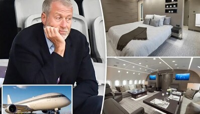 Roman Abramovitch e il suo jet privato