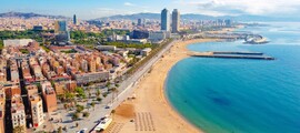 Nizza - Barcellona: noleggio jet privato 