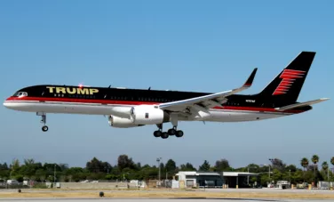 trump : jet privé