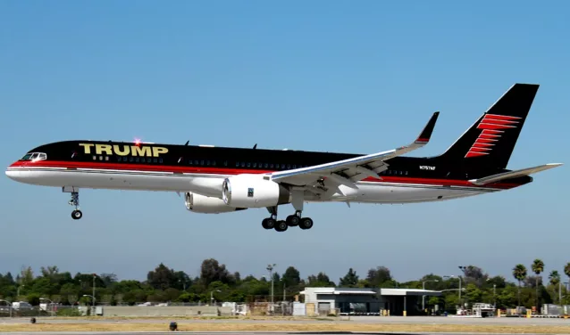 trump : jet privé