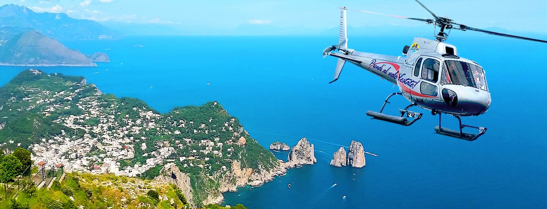 helicopter transfer capri