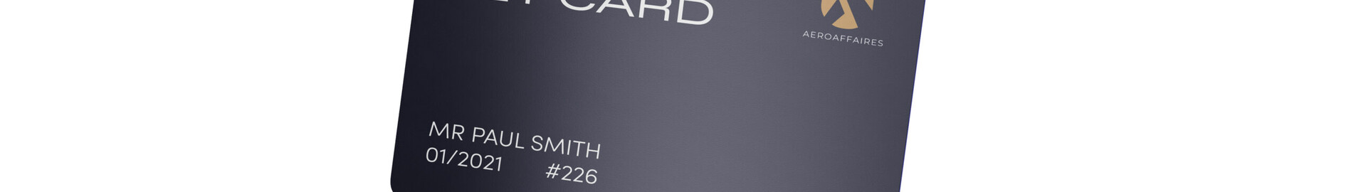 Programma di fidelizzazione AEROAFFAIRES: FLYING JET CARD