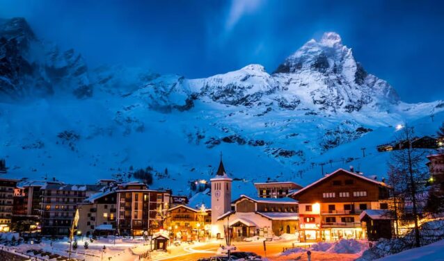 Milano - Cervinia: trasferimento in elicottero