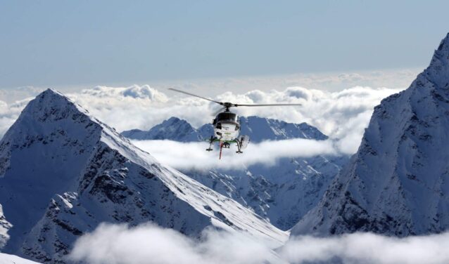 Milano - Courmayeur: trasferimento in elicottero