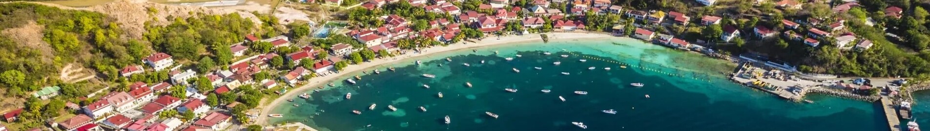 Fort-de-France - Les Saintes: trasferimento in elicottero