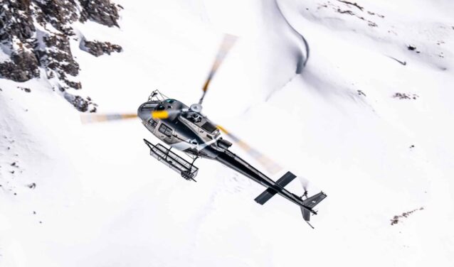 Lione - Megève: trasferimento in elicottero