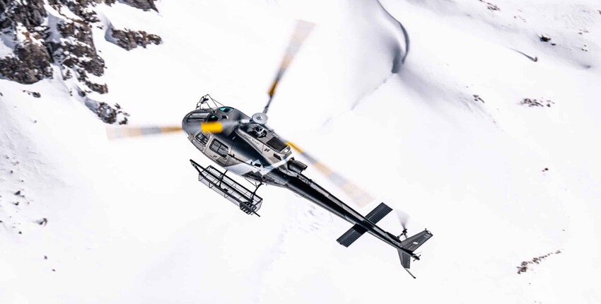 Lione - Megève: trasferimento in elicottero