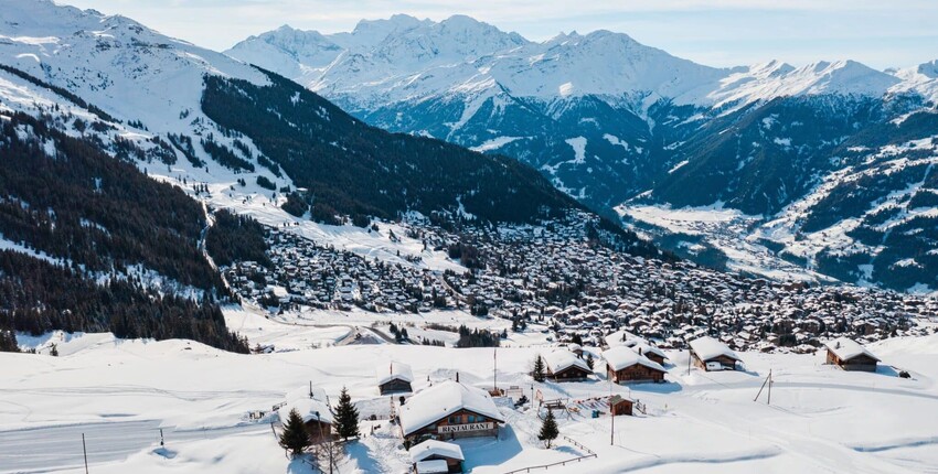 Ginevra - Verbier: trasferimento in elicottero