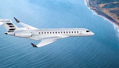Bombardier Global 8000 il costruttore canadese mette in servizio il business jet più veloce dai tempi del Concorde